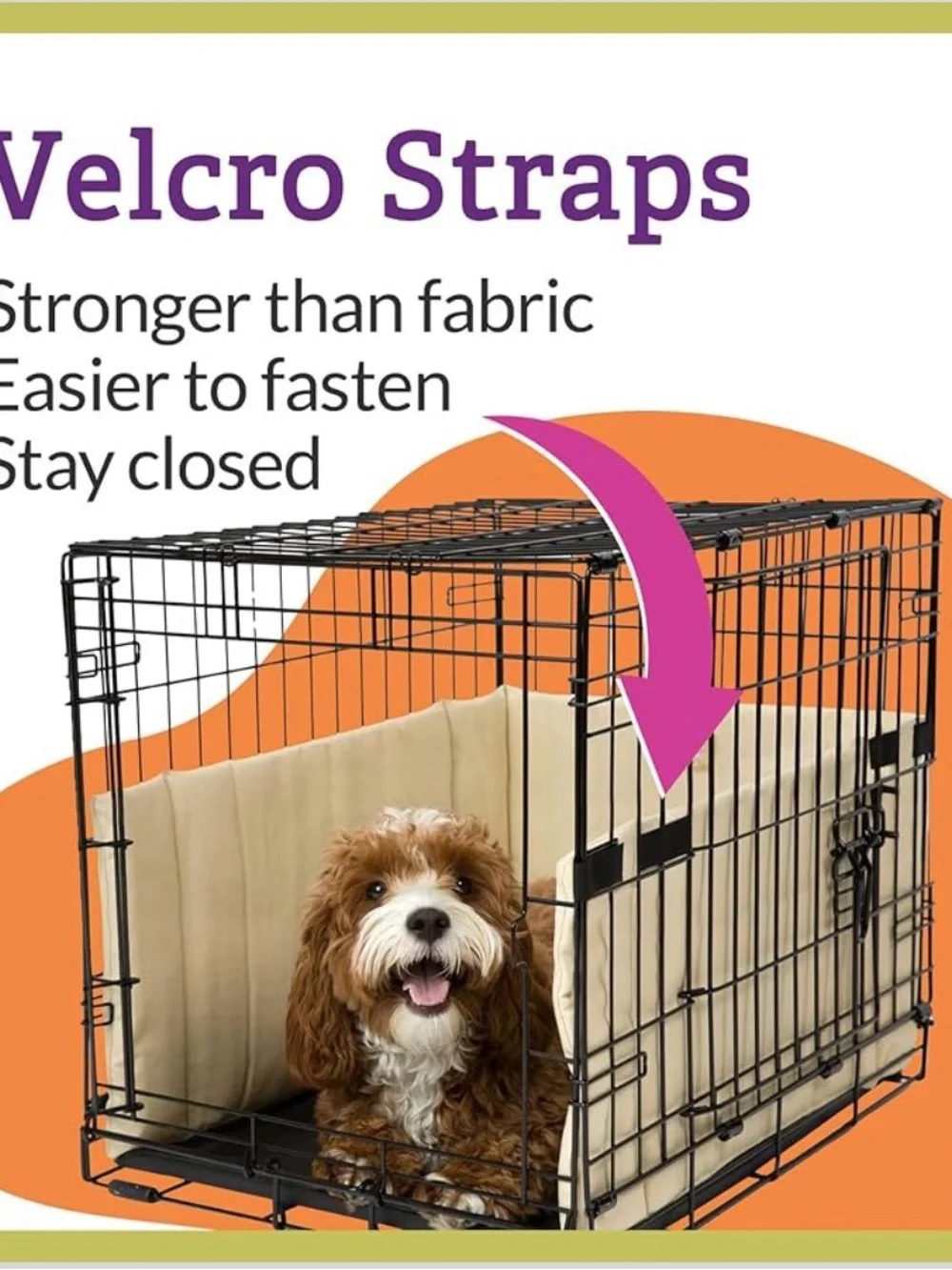 Micro Velour Crate Bumper - Pink